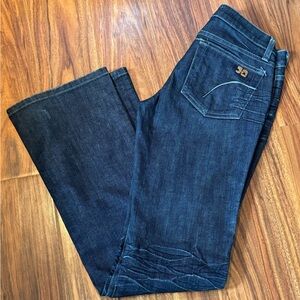 Joe’s Jeans Dark denim boot cut/ flare size 26 pre owned